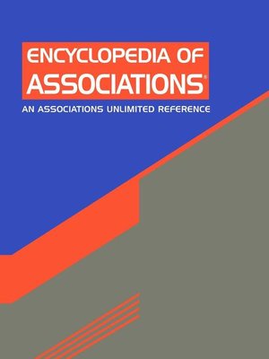 cover image of Encyclopedia of Associations: National Organizations of the U.S.